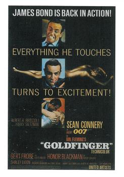 2007 Rittenhouse The Complete James Bond 007 #23 Goldfinger (poster) Front