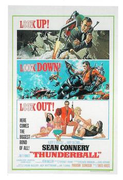 2007 Rittenhouse The Complete James Bond 007 #32 Thunderball (poster) Front
