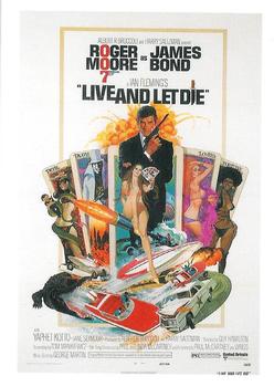 2007 Rittenhouse The Complete James Bond 007 #68 Live And Let Die (poster) Front