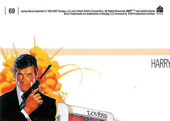 2007 Rittenhouse The Complete James Bond 007 #69 Baron Samedi Back