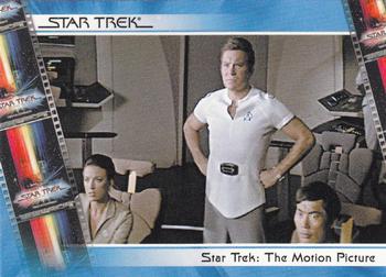 2007 Rittenhouse The Complete Star Trek Movies #2 Kirk on bridge Front