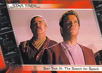 2007 Rittenhouse The Complete Star Trek Movies #26 Scotty and Kirk speculate Front