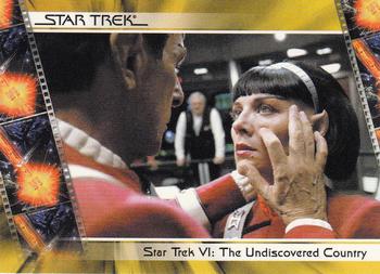 2007 Rittenhouse The Complete Star Trek Movies #53 Spock mind-melds Valeris Front