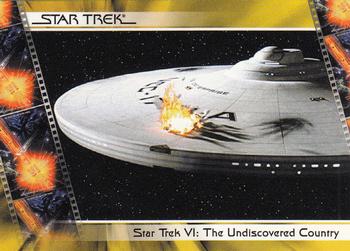 2007 Rittenhouse The Complete Star Trek Movies #54 Enterprise takes pot shot Front