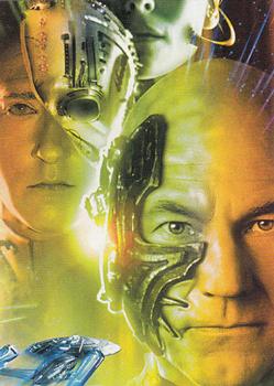 2007 Rittenhouse The Complete Star Trek Movies #68 Borg in space helmet Back