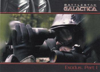 2008 Rittenhouse Battlestar Galactica Season Three #10 To the Cylons' dismay, the humans have antic Front