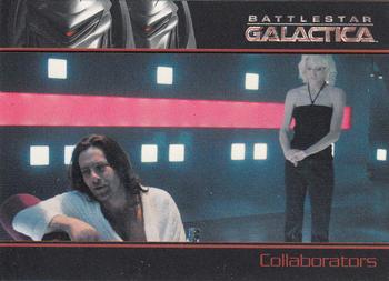 2008 Rittenhouse Battlestar Galactica Season Three #17 Far away, Gaius Baltar awakens to find himse Front