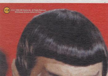 2008 Rittenhouse Star Trek: The Original Series 40th Anniversary Series 2 #118 Sulu Back