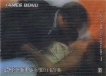 2008 Rittenhouse James Bond In Motion #09 James Bond and Pussy Galore Front