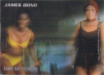 2008 Rittenhouse James Bond In Motion #19 Bambi and Thumper Front