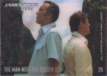 2008 Rittenhouse James Bond In Motion #26 Scaramanga and 007 Front