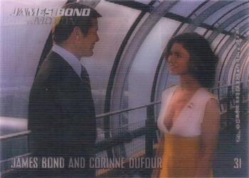 2008 Rittenhouse James Bond In Motion #31 James Bond and Corinne Dufour Front