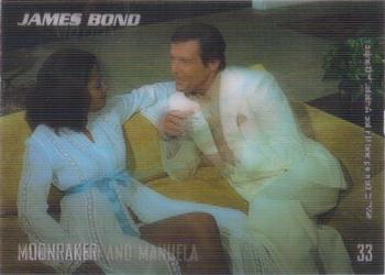 2008 Rittenhouse James Bond In Motion #33 James Bond and Manuela Front