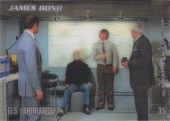 2008 Rittenhouse James Bond In Motion #35 Q's Laboratory Front