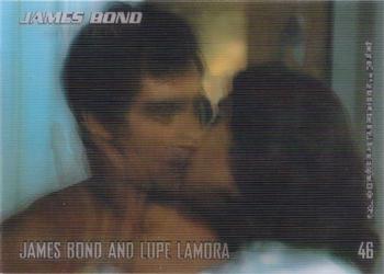 2008 Rittenhouse James Bond In Motion #46 James Bond and Lupe Lamora Front