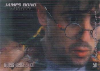 2008 Rittenhouse James Bond In Motion #50 Boris Grishenko Front