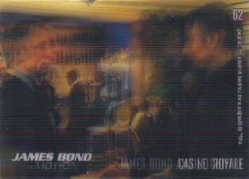 2008 Rittenhouse James Bond In Motion #62 James Bond and Le Chiffre Front