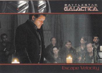 2009 Rittenhouse Battlestar Galactica Season Four #13 Galen Tyrol mourns his wife's death, an appare Front