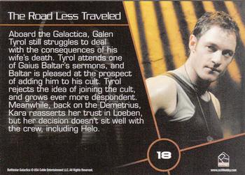2009 Rittenhouse Battlestar Galactica Season Four #18 Aboard the Galactica, Galen Tyrol still strugg Back