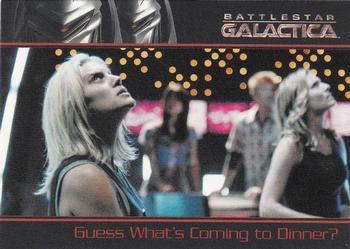 2009 Rittenhouse Battlestar Galactica Season Four #22 After returning to Galactica, Kara must convin Front