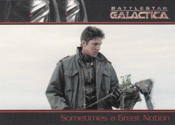 2009 Rittenhouse Battlestar Galactica Season Four #34 In their desperate search for Earth, both the Front