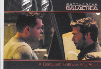 2009 Rittenhouse Battlestar Galactica Season Four #39 Baltar leads his own rebel movement, using his Front