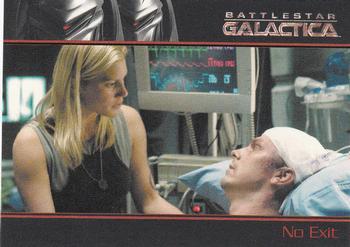 2009 Rittenhouse Battlestar Galactica Season Four #46 Anders reveals important information about the Front