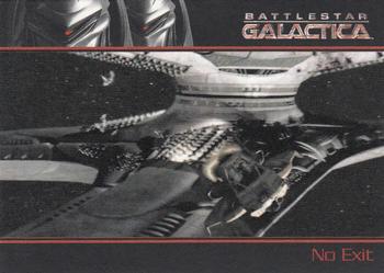 2009 Rittenhouse Battlestar Galactica Season Four #48 With a bullet lodged in his brain, Anders has Front
