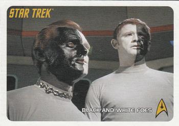 2009 Rittenhouse Star Trek: The Original Series Archives #231 Black and White Foes Front