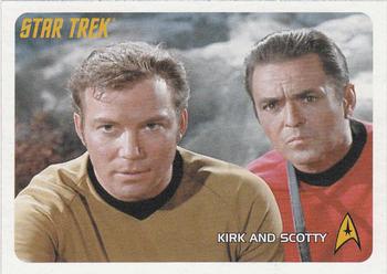2009 Rittenhouse Star Trek: The Original Series Archives #236 Kirk and Scotty Front