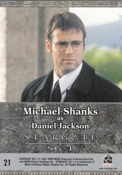 2009 Rittenhouse Stargate Heroes #21 Daniel Jackson Back