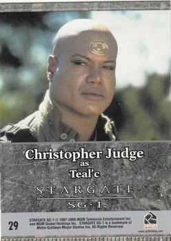 2009 Rittenhouse Stargate Heroes #29 Teal'c Back