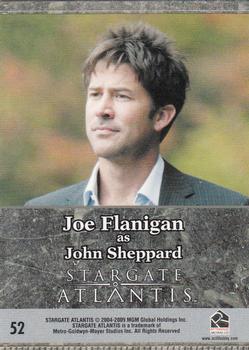 2009 Rittenhouse Stargate Heroes #52 John Sheppard Back