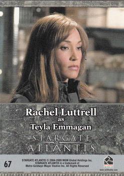2009 Rittenhouse Stargate Heroes #67 Teyla Emmagan Back