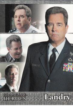 2009 Rittenhouse Stargate Heroes #90 General Hank Landry Front