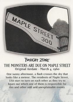 2009 Rittenhouse The Complete Twilight Zone (50th Anniversary) #14 The Monsters Are Due on Maple Street / The Chaser Front