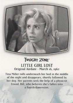 2009 Rittenhouse The Complete Twilight Zone (50th Anniversary) #47 Little Girl Lost / I Sing The Body Electric Front