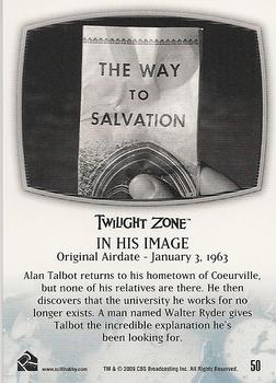 2009 Rittenhouse The Complete Twilight Zone (50th Anniversary) #50 Four O'Clock / In His Image Back