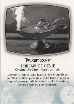 2009 Rittenhouse The Complete Twilight Zone (50th Anniversary) #61 I Dream of Genie / The Last Night of a Jockey Front