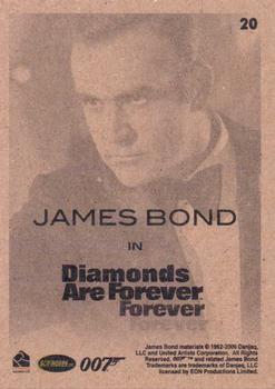 2009 Rittenhouse James Bond Archives #20 James Bond in Diamonds Are Forever Back