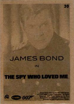 2009 Rittenhouse James Bond Archives #30 James Bond in The Spy Who Loved Me Back