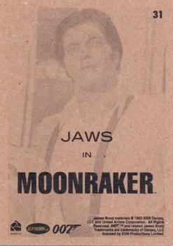 2009 Rittenhouse James Bond Archives #31 Jaws in Moonraker Back