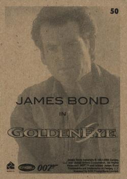 2009 Rittenhouse James Bond Archives #50 James Bond in Goldeneye Back
