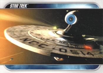 2009 Rittenhouse Star Trek Movie Cards #02 The U.S.S. Kelvin NCC-0514 Front