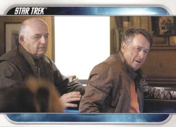 2009 Rittenhouse Star Trek Movie Cards #13 Two Federation officers take a break from duty Front