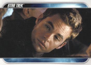 2009 Rittenhouse Star Trek Movie Cards #14 A youthful and wayward Kirk spends some spare Front