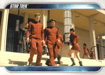 2009 Rittenhouse Star Trek Movie Cards #28 Cadets Kirk and Bones Front
