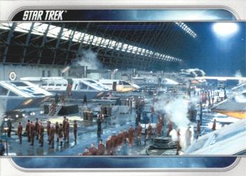 2009 Rittenhouse Star Trek Movie Cards #37 Responding to a distress call from Vulcan... Front