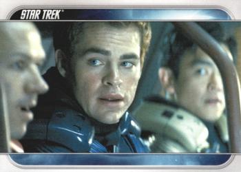 2009 Rittenhouse Star Trek Movie Cards #46 Kirk and Sulu head up a mission to destroy a R Front