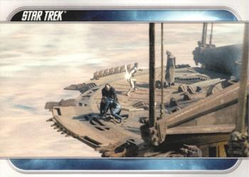 2009 Rittenhouse Star Trek Movie Cards #51 Kirk and Sulu battle to the death against fear Front
